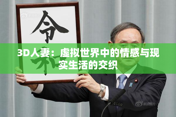 3D人妻：虚拟世界中的情感与现实生活的交织
