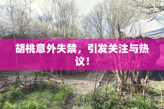 胡桃意外失禁，引发关注与热议！
