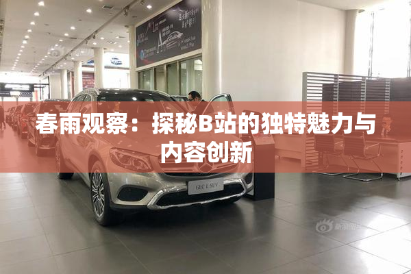 春雨观察：探秘B站的独特魅力与内容创新
