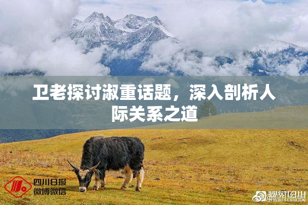 卫老探讨淑重话题，深入剖析人际关系之道