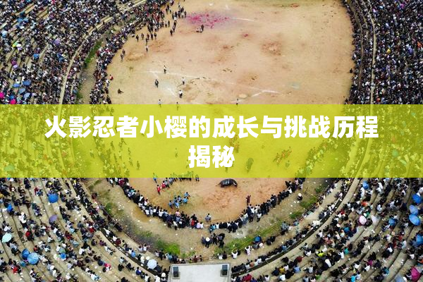 火影忍者小樱的成长与挑战历程揭秘