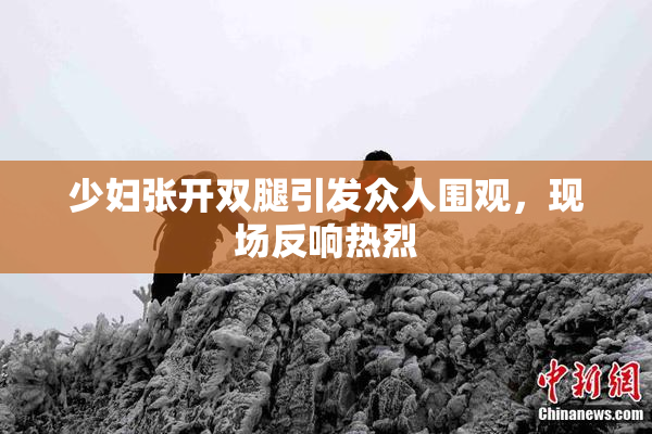 少妇张开双腿引发众人围观，现场反响热烈