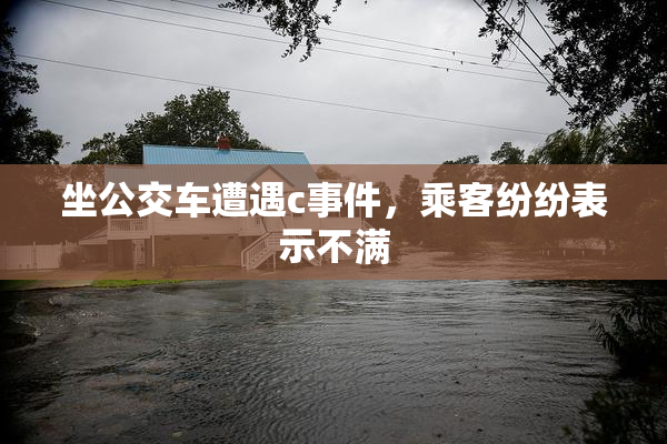 坐公交车遭遇c事件，乘客纷纷表示不满