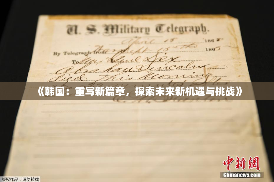 《韩国：重写新篇章，探索未来新机遇与挑战》