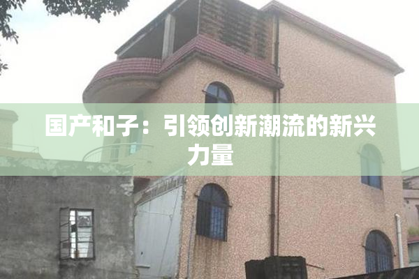 国产和子：引领创新潮流的新兴力量