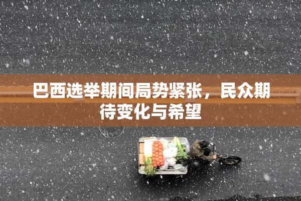 巴西选举期间局势紧张，民众期待变化与希望