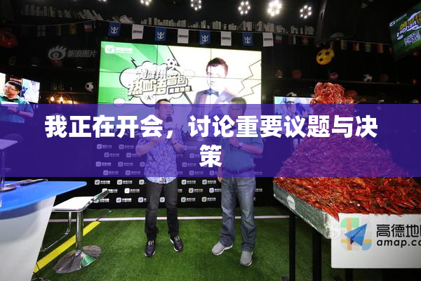 我正在开会，讨论重要议题与决策