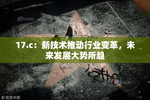 17.c：新技术推动行业变革，未来发展大势所趋