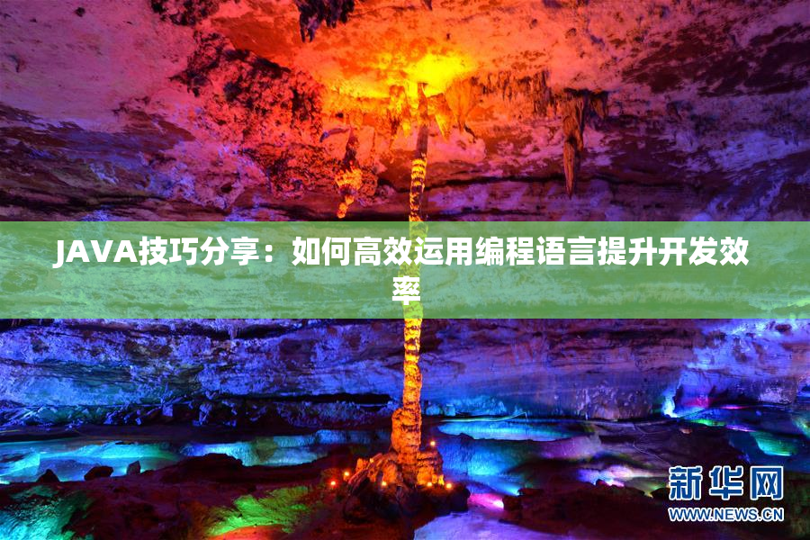 JAVA技巧分享：如何高效运用编程语言提升开发效率