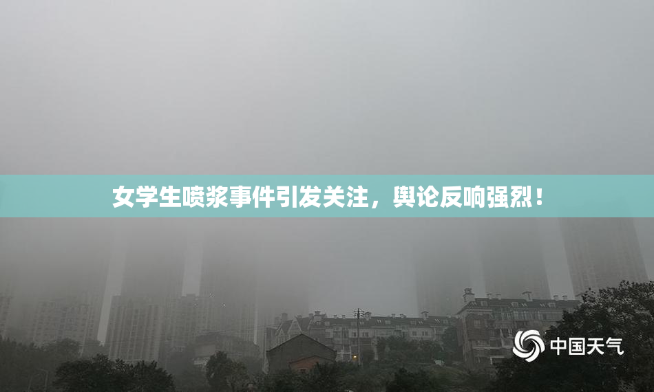 女学生喷浆事件引发关注，舆论反响强烈！
