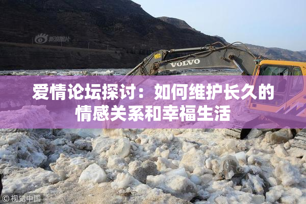 爱情论坛探讨：如何维护长久的情感关系和幸福生活