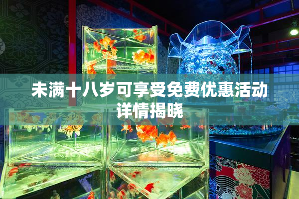 未满十八岁可享受免费优惠活动详情揭晓