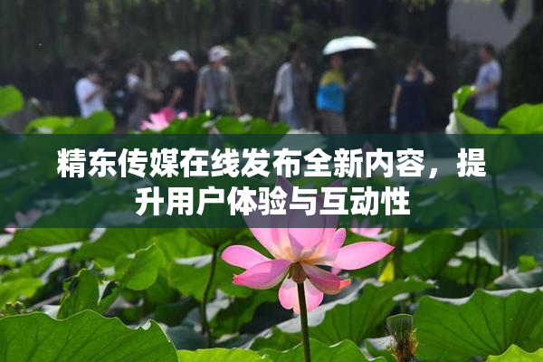 精东传媒在线发布全新内容，提升用户体验与互动性