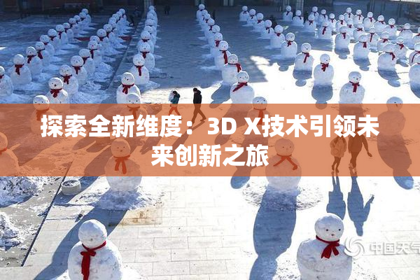 探索全新维度：3D X技术引领未来创新之旅