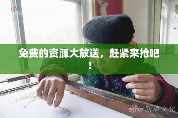 免费的资源大放送，赶紧来抢吧！