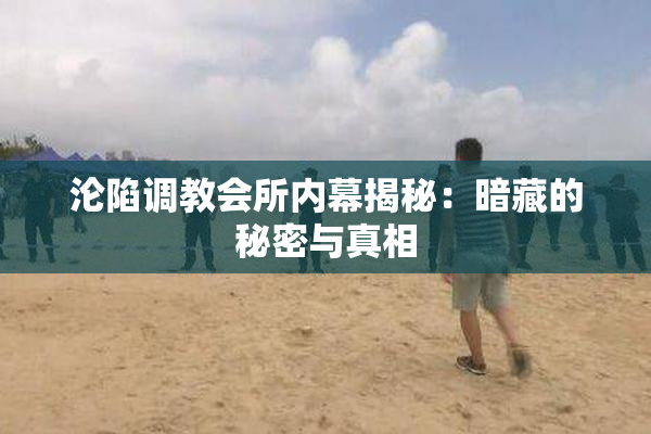沦陷调教会所内幕揭秘：暗藏的秘密与真相