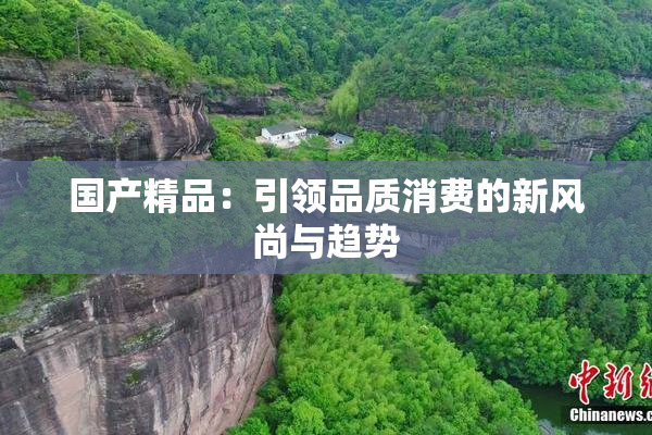 国产精品：引领品质消费的新风尚与趋势