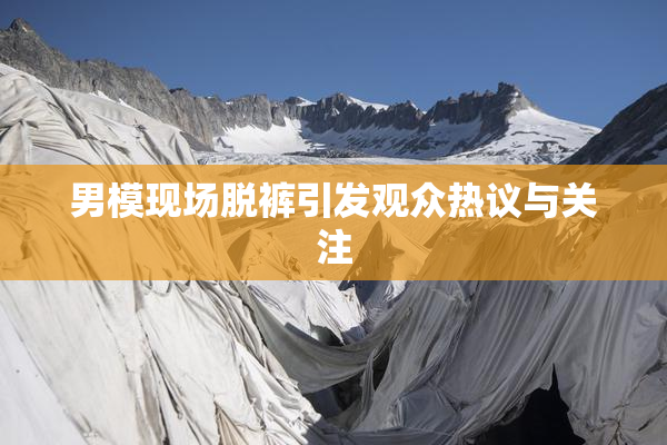 男模现场脱裤引发观众热议与关注