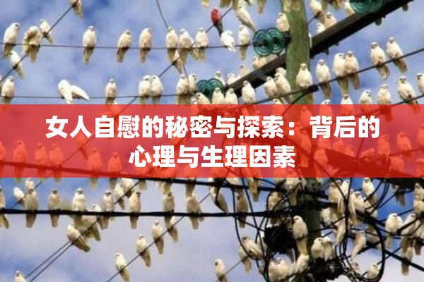 女人自慰的秘密与探索：背后的心理与生理因素