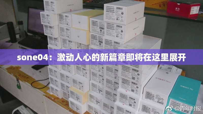 sone04：激动人心的新篇章即将在这里展开