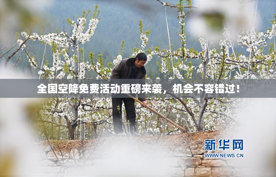 全国空降免费活动重磅来袭，机会不容错过！
