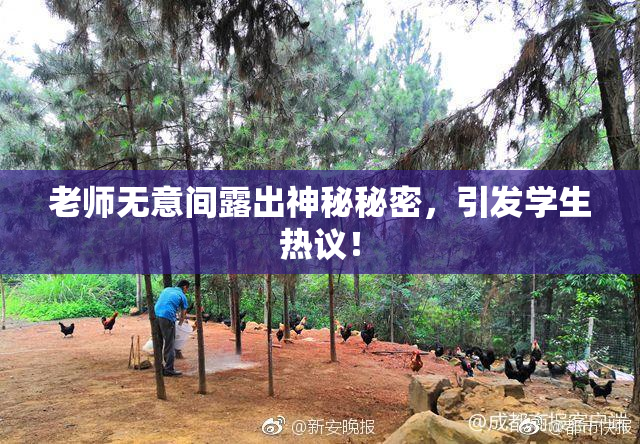 老师无意间露出神秘秘密，引发学生热议！