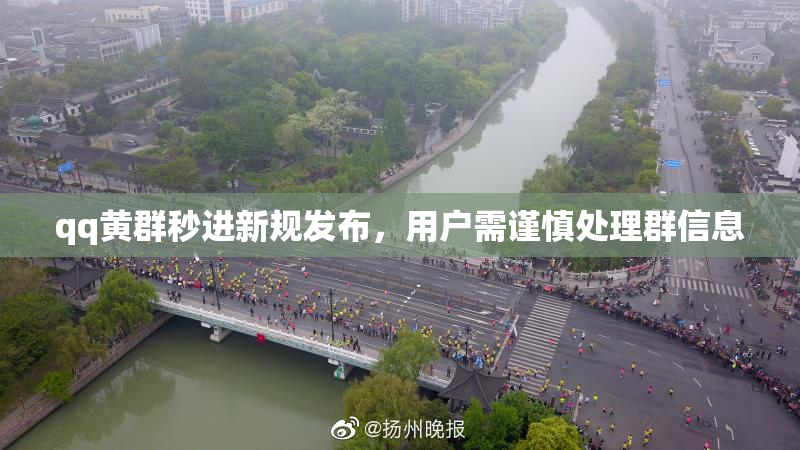 qq黄群秒进新规发布，用户需谨慎处理群信息