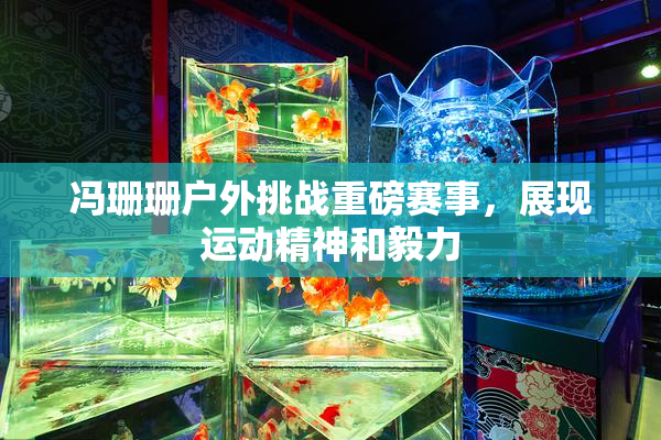冯珊珊户外挑战重磅赛事，展现运动精神和毅力
