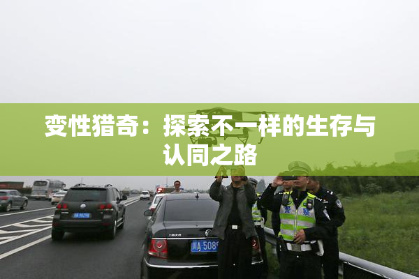 变性猎奇：探索不一样的生存与认同之路