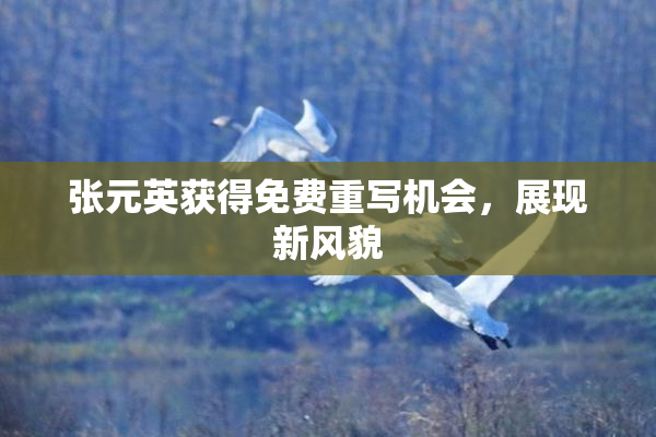 张元英获得免费重写机会，展现新风貌