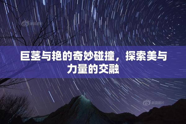 巨茎与艳的奇妙碰撞，探索美与力量的交融