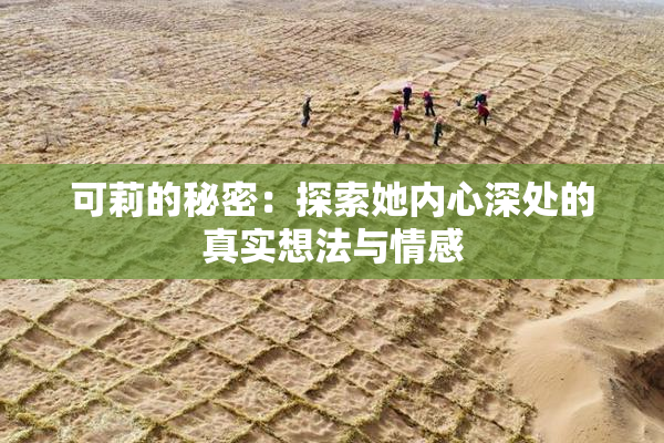 可莉的秘密：探索她内心深处的真实想法与情感