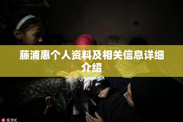 藤浦惠个人资料及相关信息详细介绍