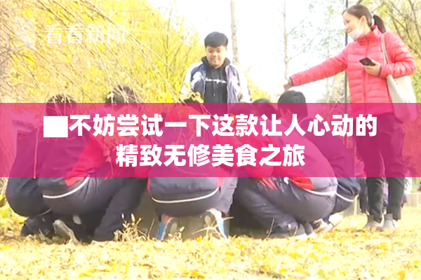 ▇不妨尝试一下这款让人心动的精致无修美食之旅