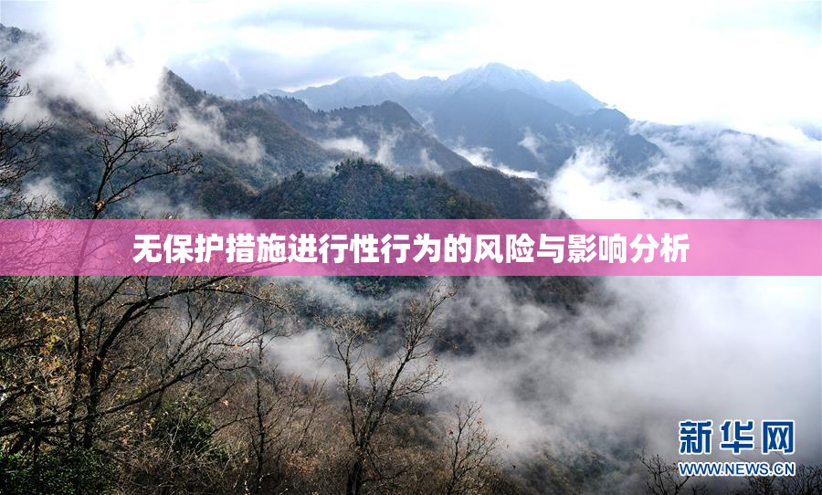 无保护措施进行性行为的风险与影响分析