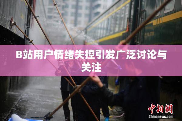B站用户情绪失控引发广泛讨论与关注