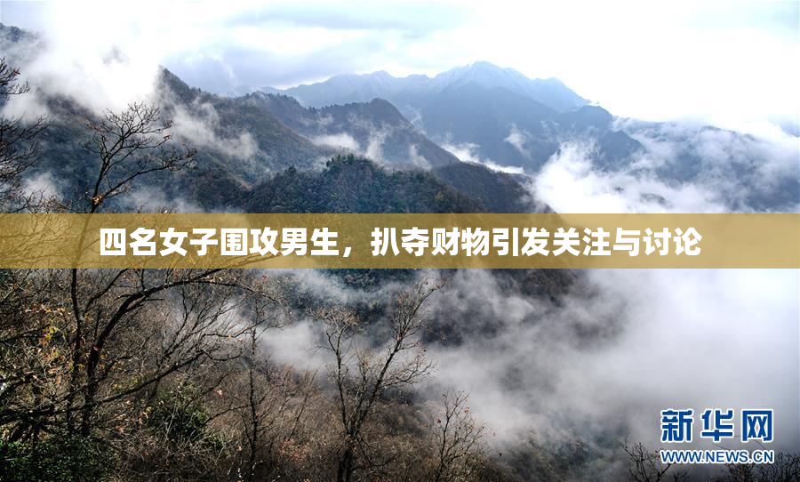 四名女子围攻男生，扒夺财物引发关注与讨论