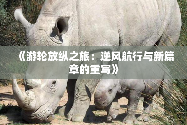 《游轮放纵之旅：逆风航行与新篇章的重写》