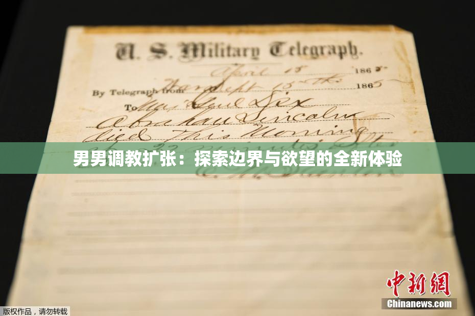 男男调教扩张：探索边界与欲望的全新体验
