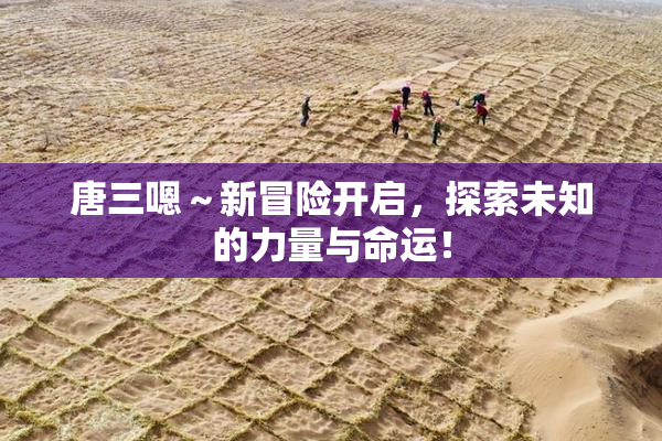 唐三嗯～新冒险开启，探索未知的力量与命运！