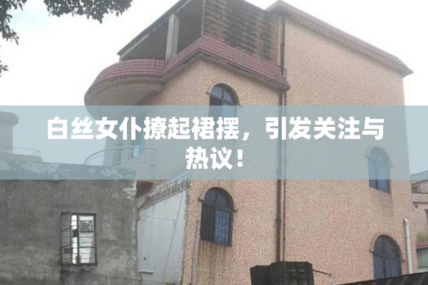 白丝女仆撩起裙摆，引发关注与热议！