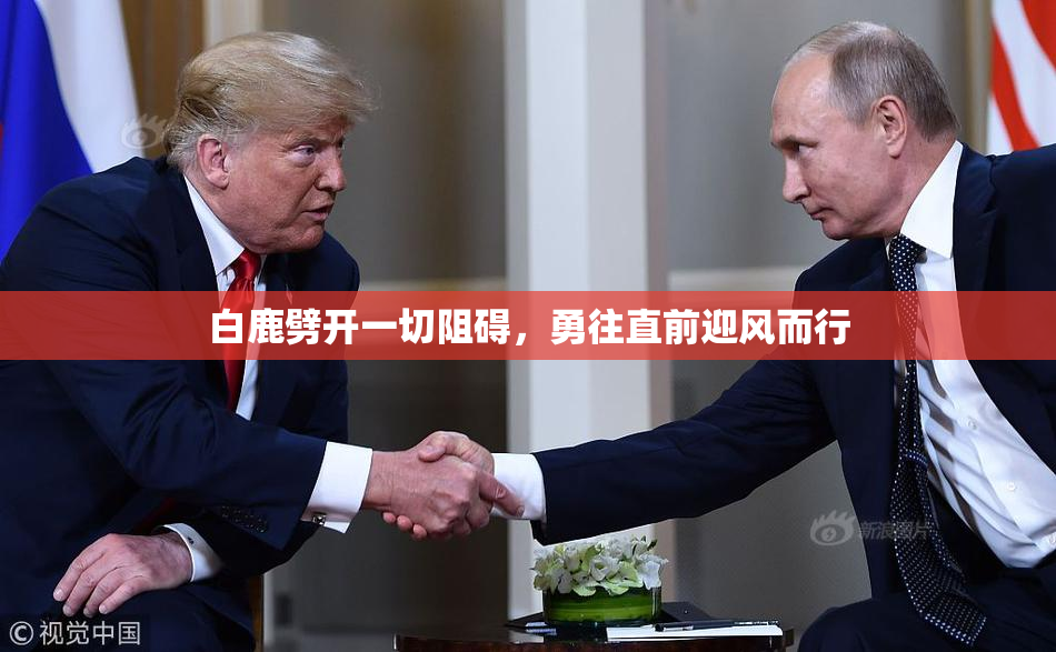 白鹿劈开一切阻碍，勇往直前迎风而行