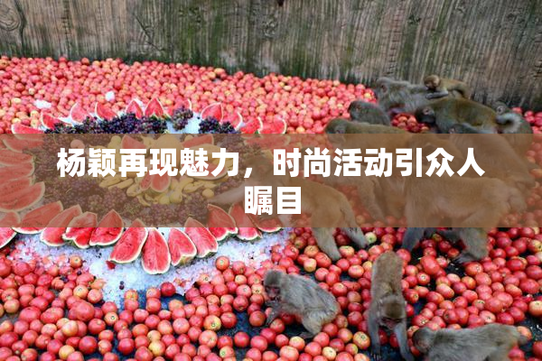 杨颖再现魅力，时尚活动引众人瞩目