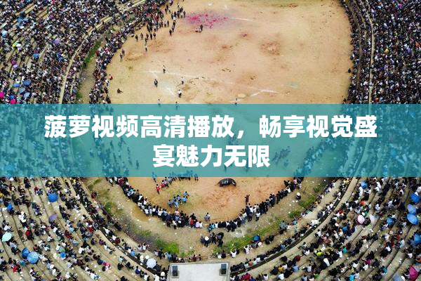 菠萝视频高清播放，畅享视觉盛宴魅力无限