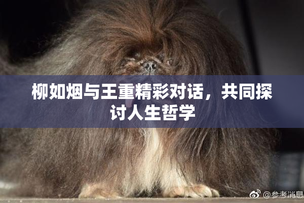 柳如烟与王重精彩对话，共同探讨人生哲学
