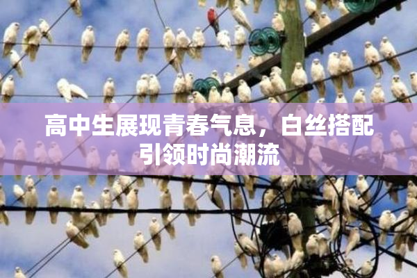 高中生展现青春气息，白丝搭配引领时尚潮流