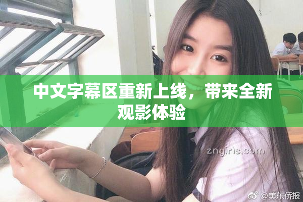 中文字幕区重新上线，带来全新观影体验