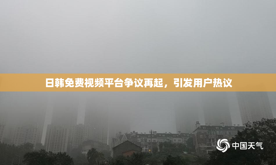 日韩免费视频平台争议再起，引发用户热议