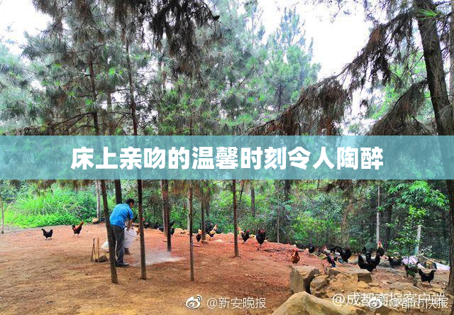 床上亲吻的温馨时刻令人陶醉