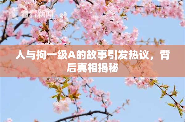 人与拘一级A的故事引发热议，背后真相揭秘